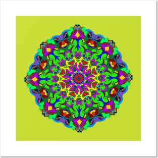 Virtual Mandala Posters and Art